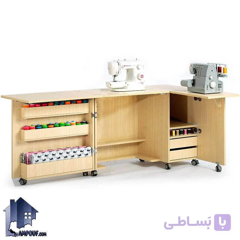 میز چرخ خیاطی SMDJ113 — تصویر 1