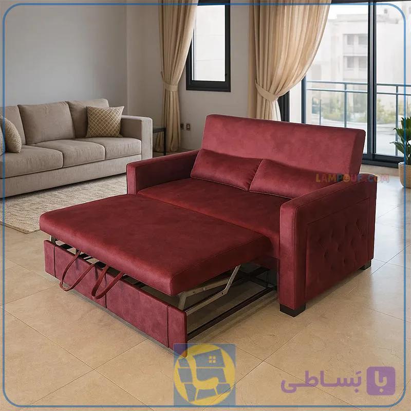 مبل تختخوابشو دو نفره شیوا FFRA103 — تصویر 1
