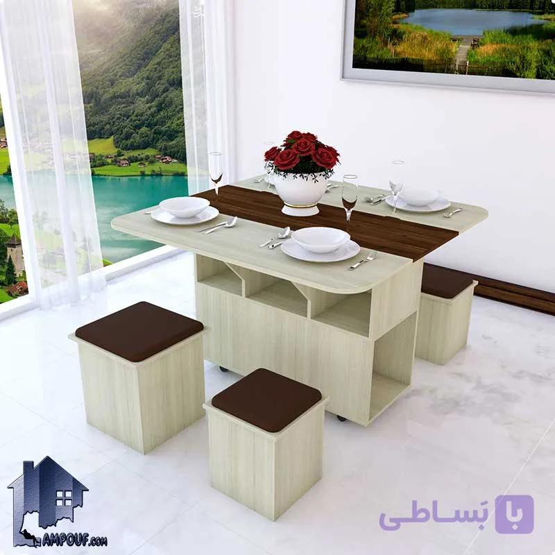 میز نهارخوری تبدیلی DTJ74 — تصویر 1