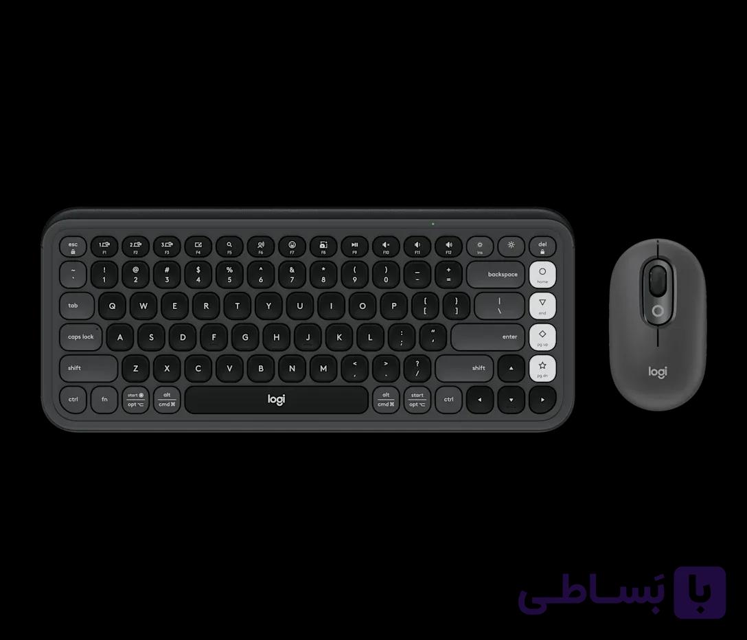 ست موس و کیبورد Logitech POP Icon Combo — تصویر 1