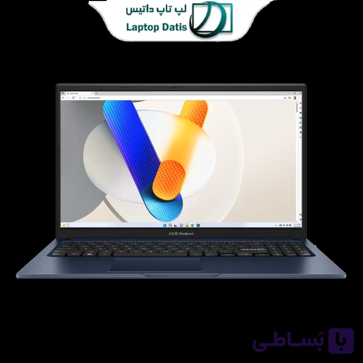 Asus X1504VA Core 7 150U 16GB 1TB Intel Iris Xe — تصویر 1
