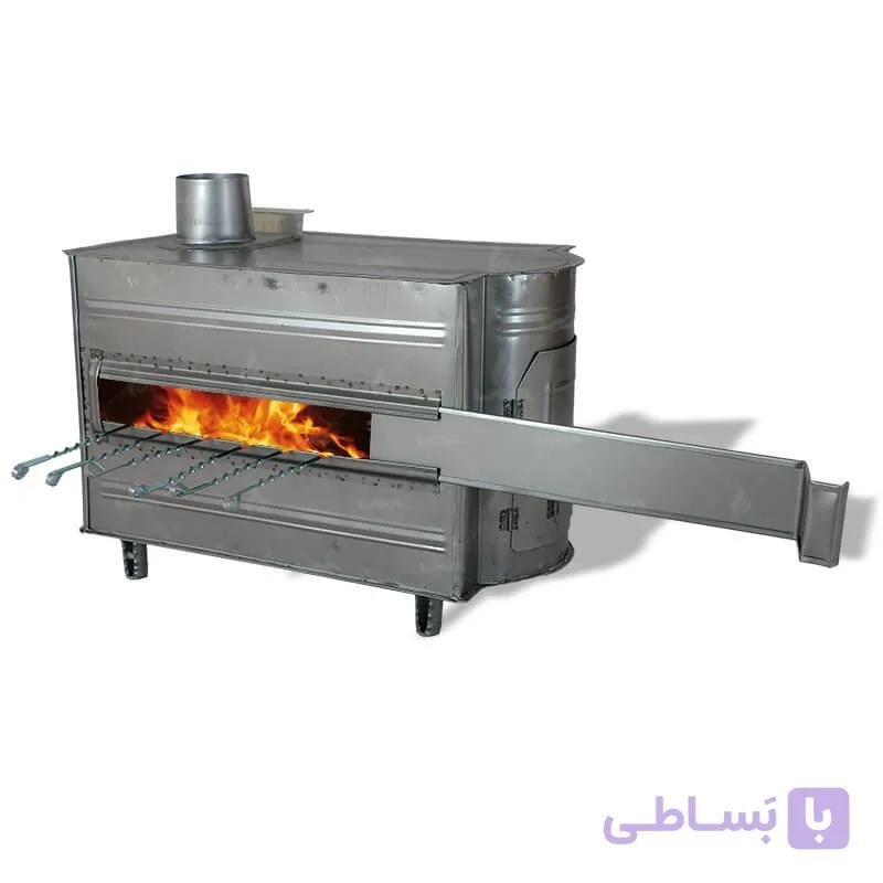 بخاری دو کاره هیزمی — تصویر 1