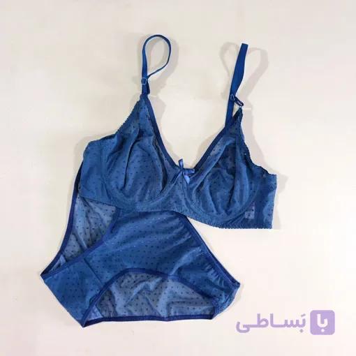شورت سوتین ست توری فنر دار ls112 — تصویر 1