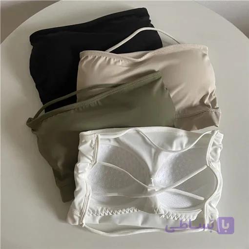 نیم تنه دکلته بندی کاپ دار LS9821 — تصویر 1