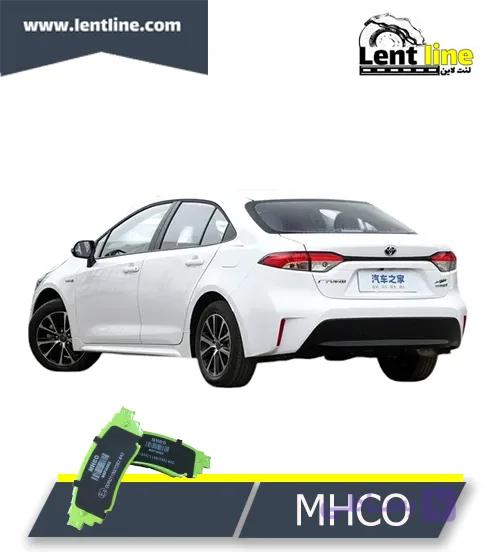 لنت ترمز عقب تویوتا لوین برند MHCO — تصویر 1