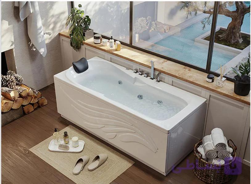 وان و جکوزی ارکا مدل A-JA205 سایز 170*75*60