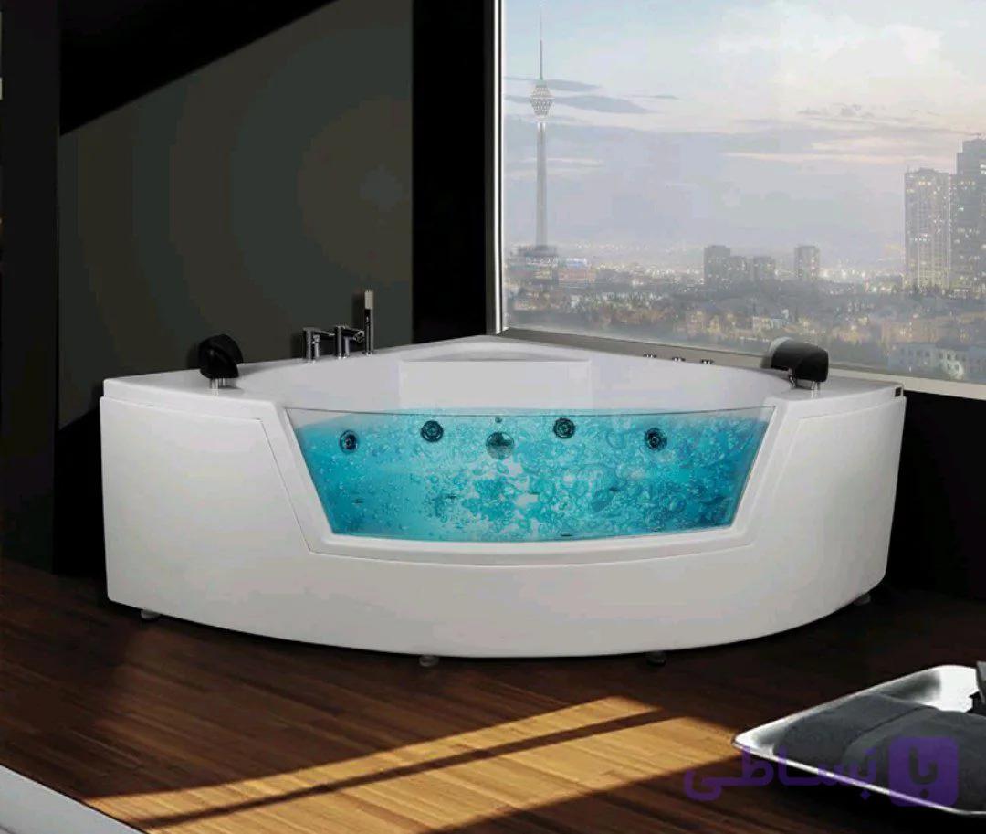 جکوزی ریتون مدل استار (آکواریومی) سایز 150*150*65