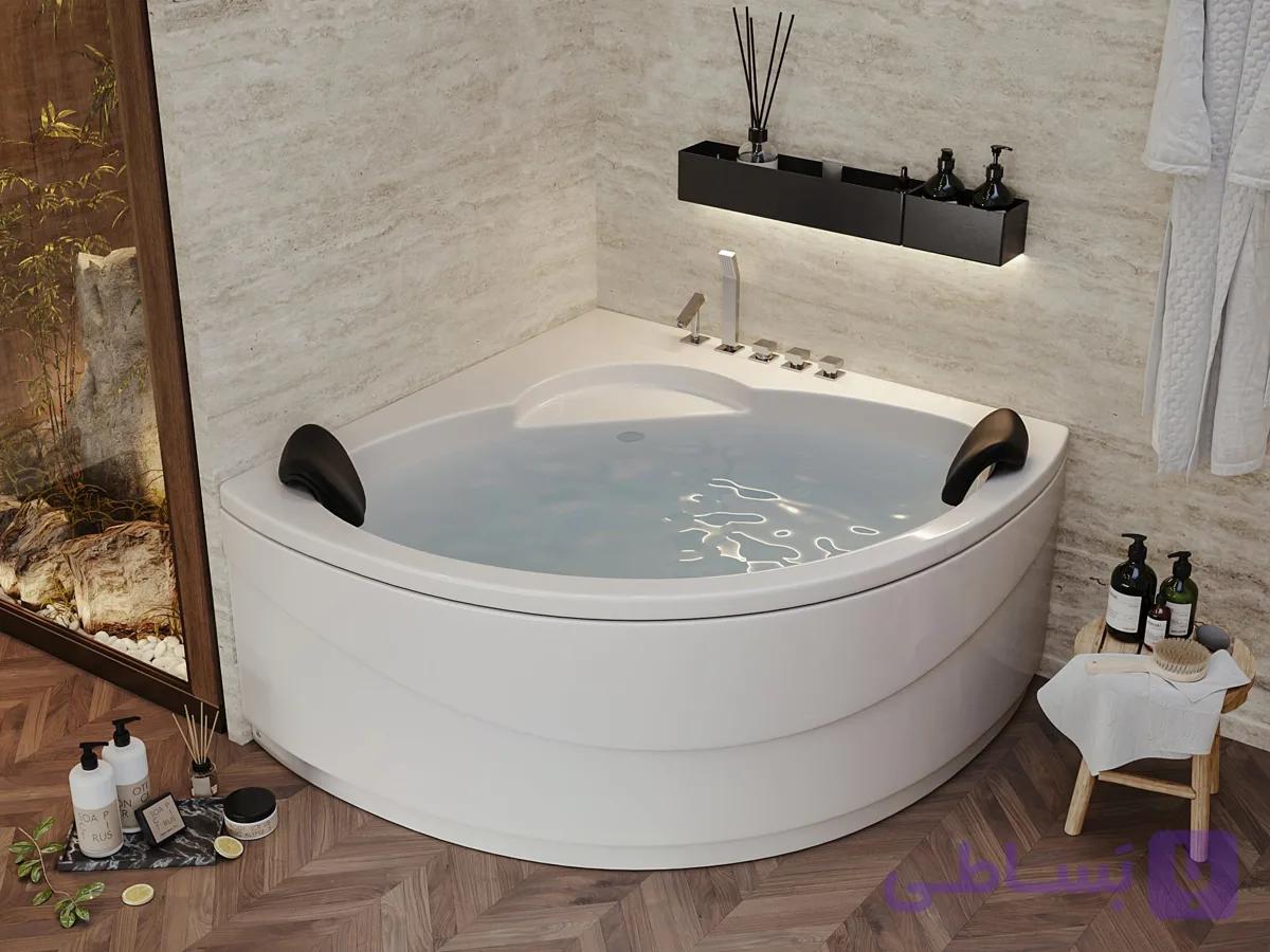 وان و جکوزی ارکا مدل A-JA210 سایز 130*130*65