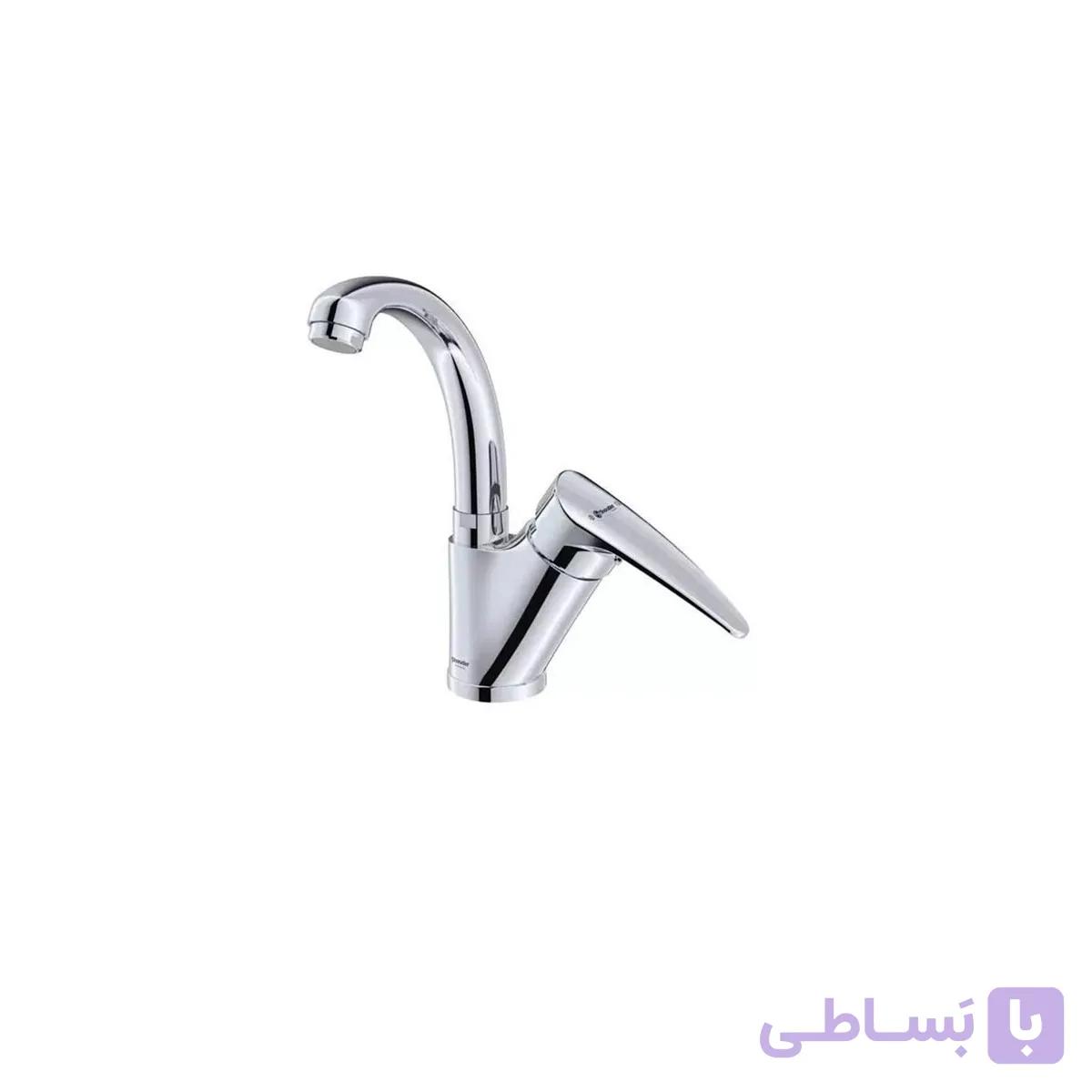 شیر روشویی شودر مدل مانا کروم