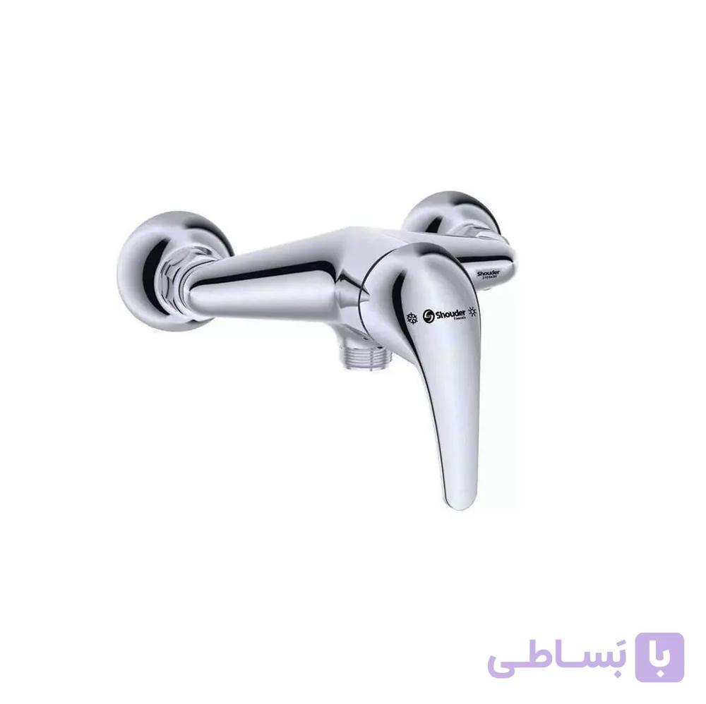 شیر توالت شودر مدل اطلس کروم