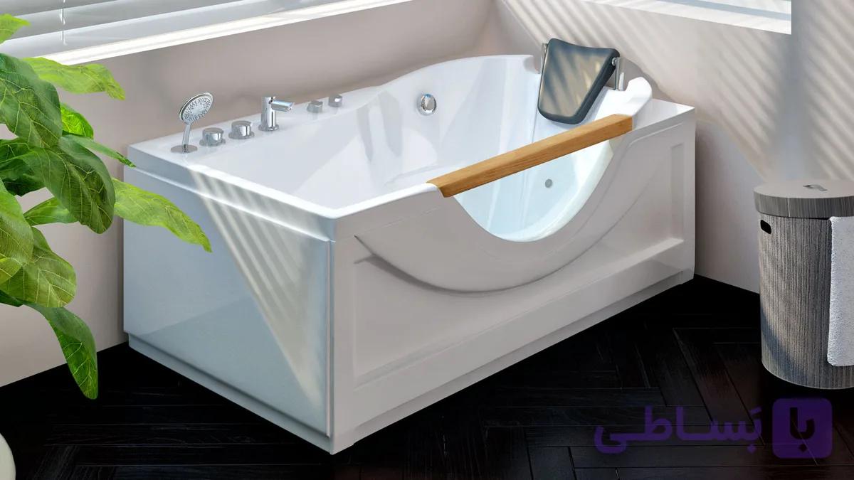 وان و جکوزی badab باداب مدل BA-109 سایز 155*86*60 — تصویر 1