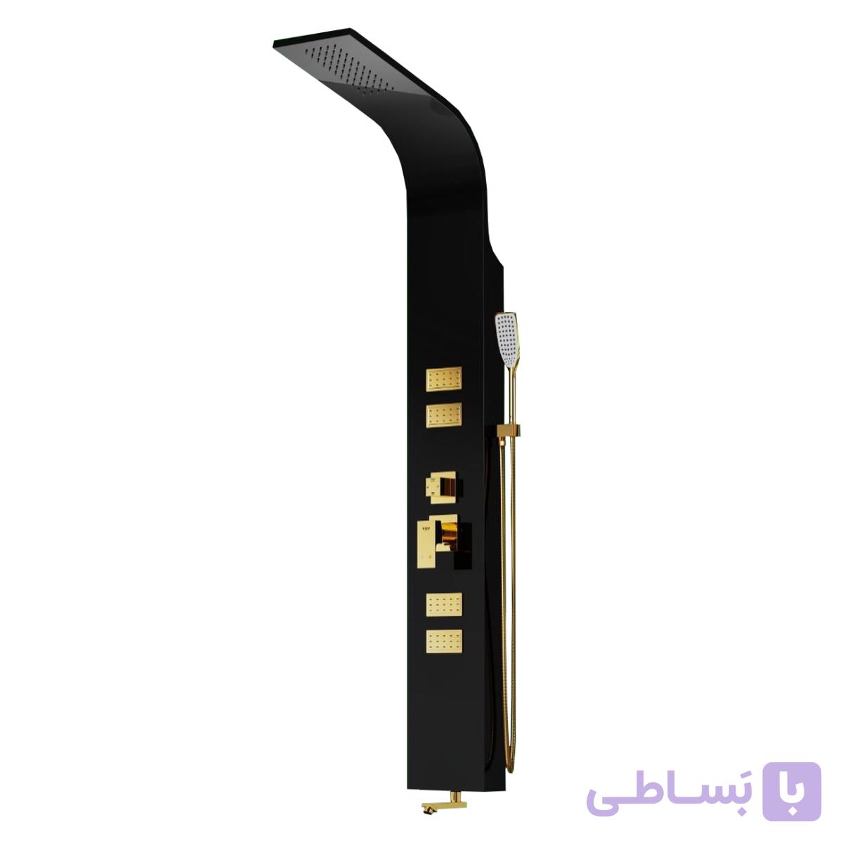 پانل دوش فریز شاور مدل R440 مشکی کروم