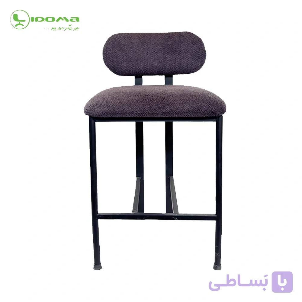 صندلی اپن ویرا – پایه ثابت – جنس چرم — تصویر 1