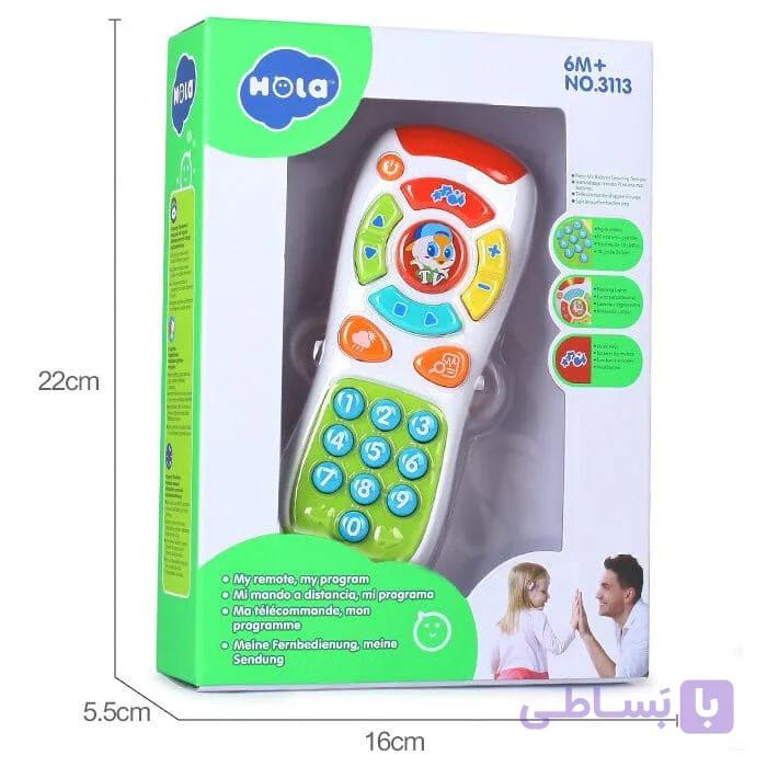 ریموت کنترل موزیکال هولی تویز (هولا) مدل 3113 — تصویر 1