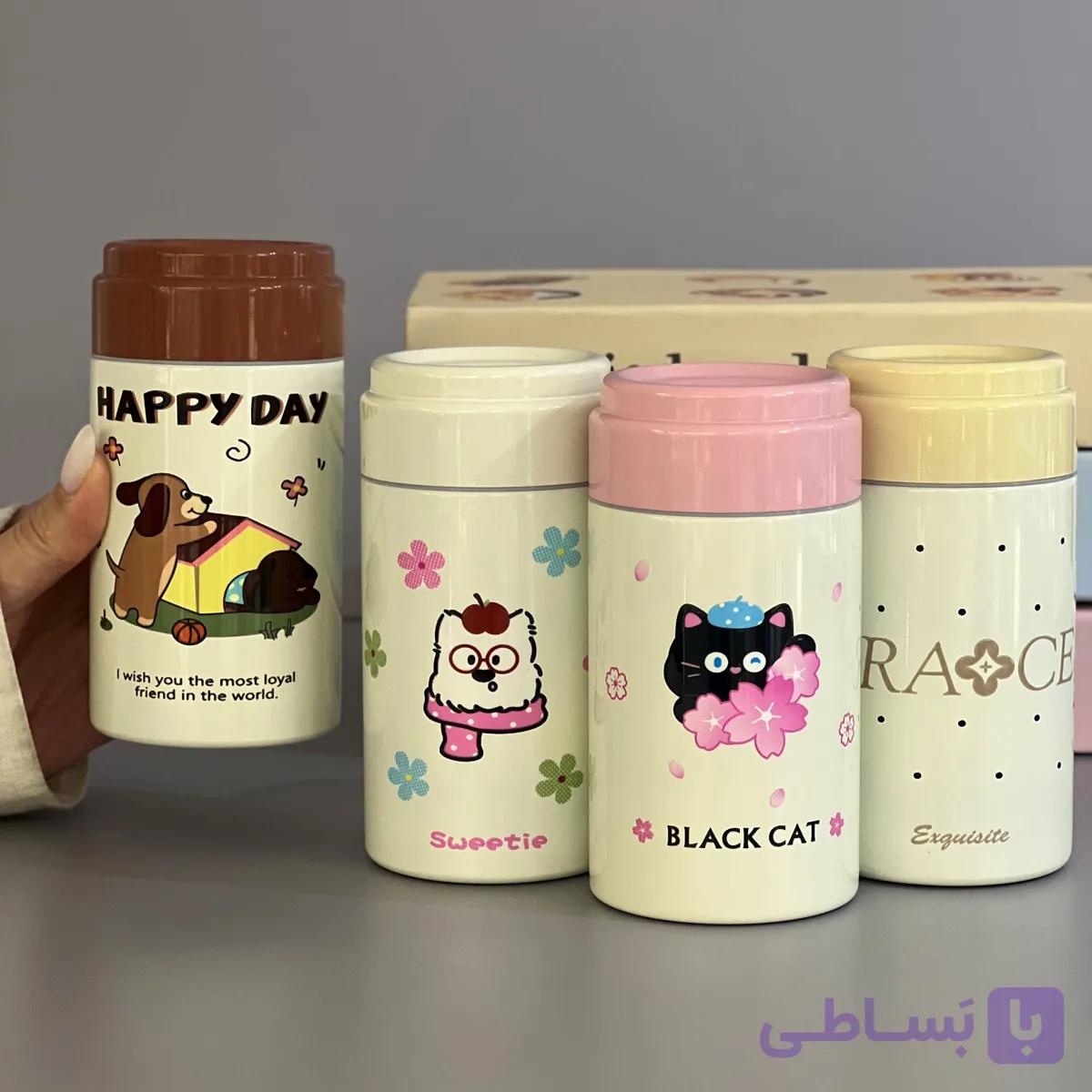 مینی تراول ماگ فانتزی برند Fquan کد 0486 — تصویر 1