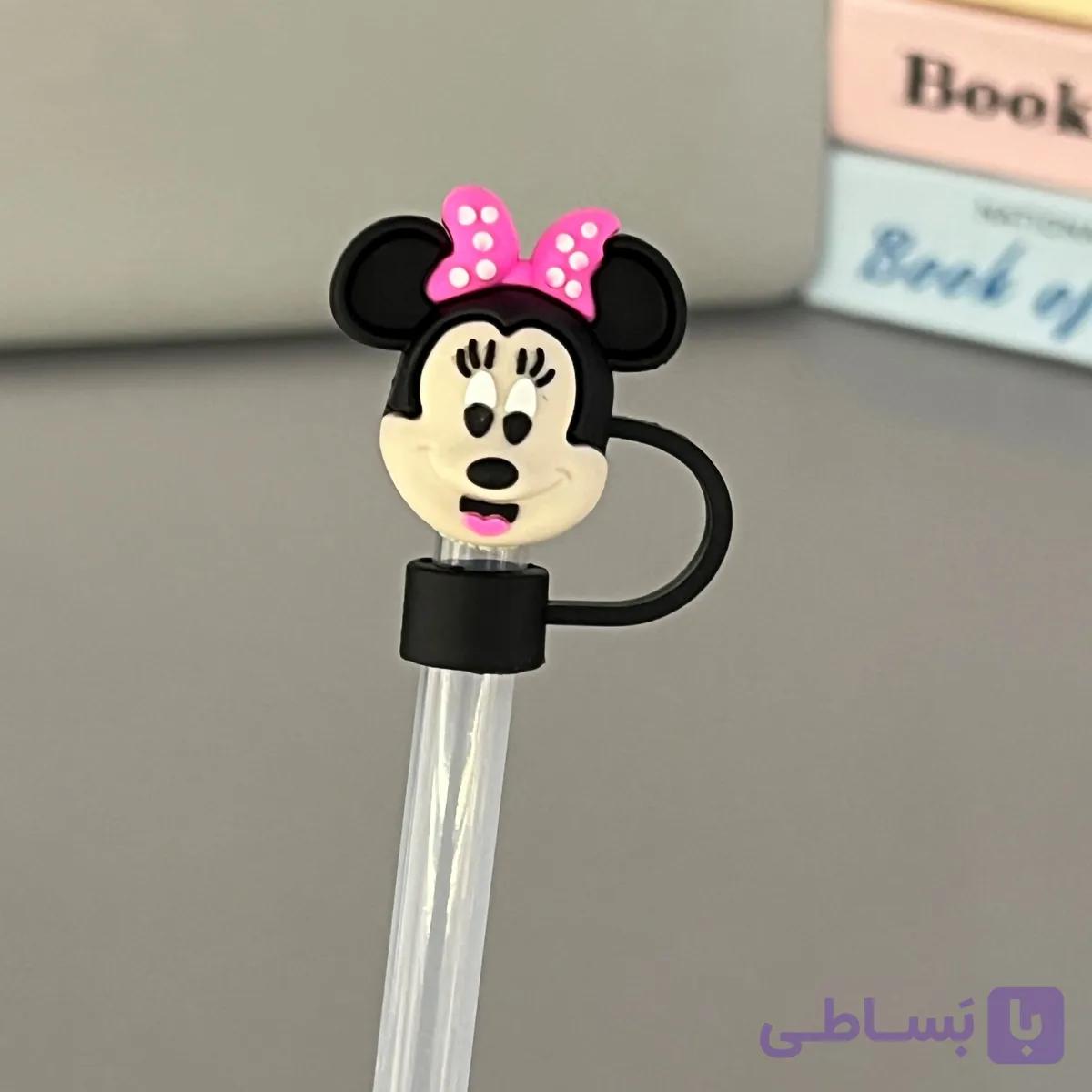 سر نی استنلی طرح میکی موس و مینی موس کد 0461 — تصویر 1