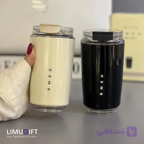 تراول ماگ اسمگ (Smeg) اورجینال 240 میل مدل Wall Mug کد 0385 — تصویر 1
