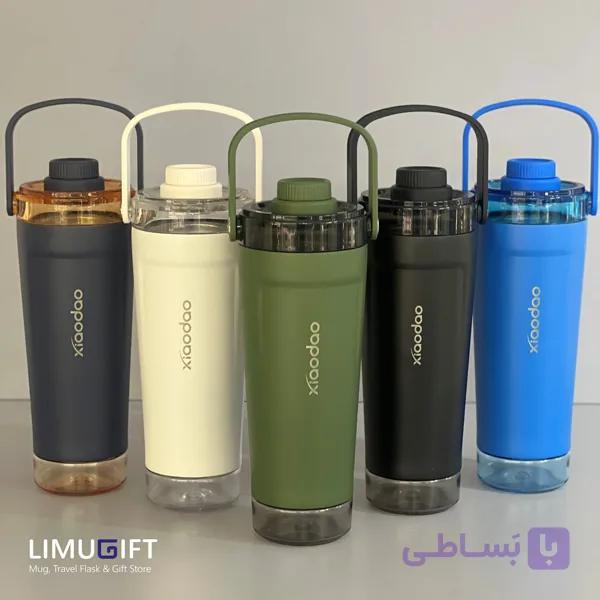 شیکر تراول ماگ دوجداره دسته دار برند Xiaodao- کد 0421 — تصویر 1