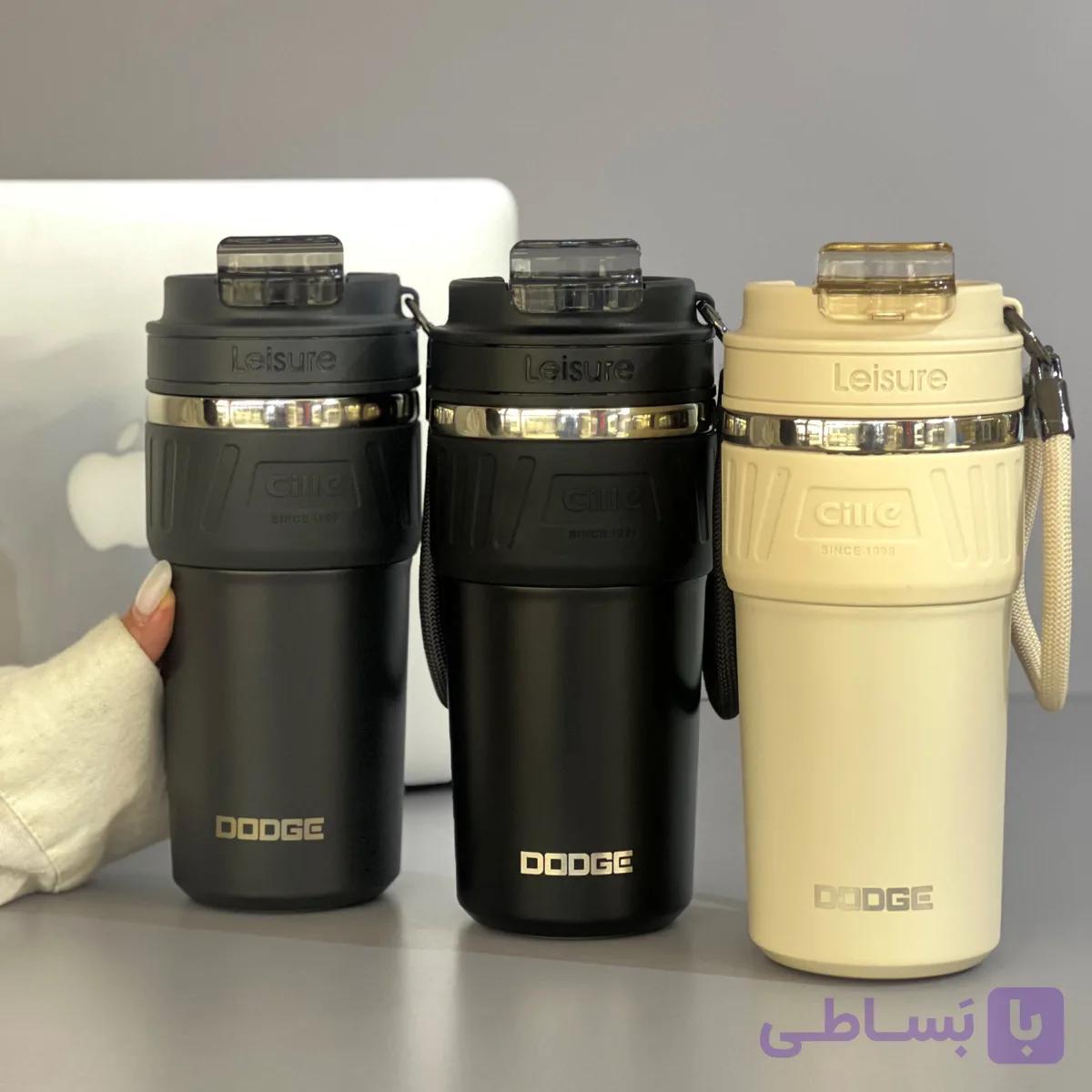 تراول ماگ دوحالته برند دوج (Dodge) اورجینال- کد 0494 — تصویر 1