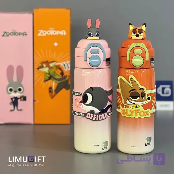 تراول ماگ دیزنی اصل طرح زوتوپیا دوحالته (zootopia disney)- کد 0418 — تصویر 1
