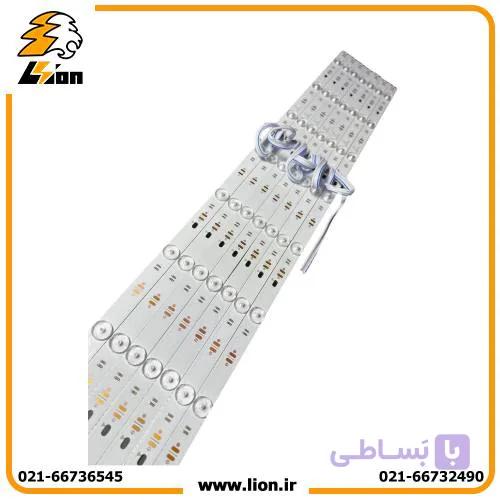 ال ای دی 3030 بک لایت لنزدار سفید سنگین پرچی لایت باکسی 2 مقاومت — تصویر 1