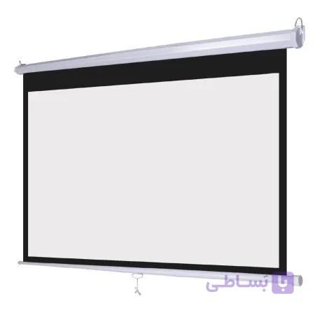 پرده نمایش یا پرده پروژکتور ، دستی ، 300 × 300 سانتیمتر | معادل 135 اینچ واید ، اسکوپ scope