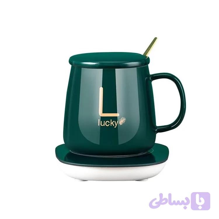 ماگ وارمر دار لاکی Luckey مدل Smart Mug - لوترا