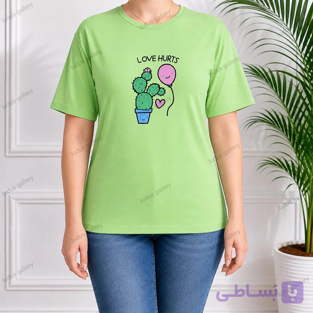 تیشرت زنانه کد TSH107 — تصویر 1