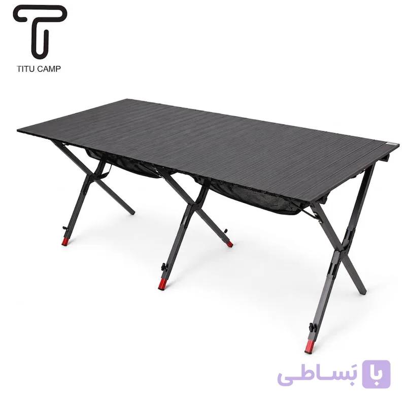 میز تاشو کمپینگ 6*8 نفره تیتو کمپ — تصویر 1