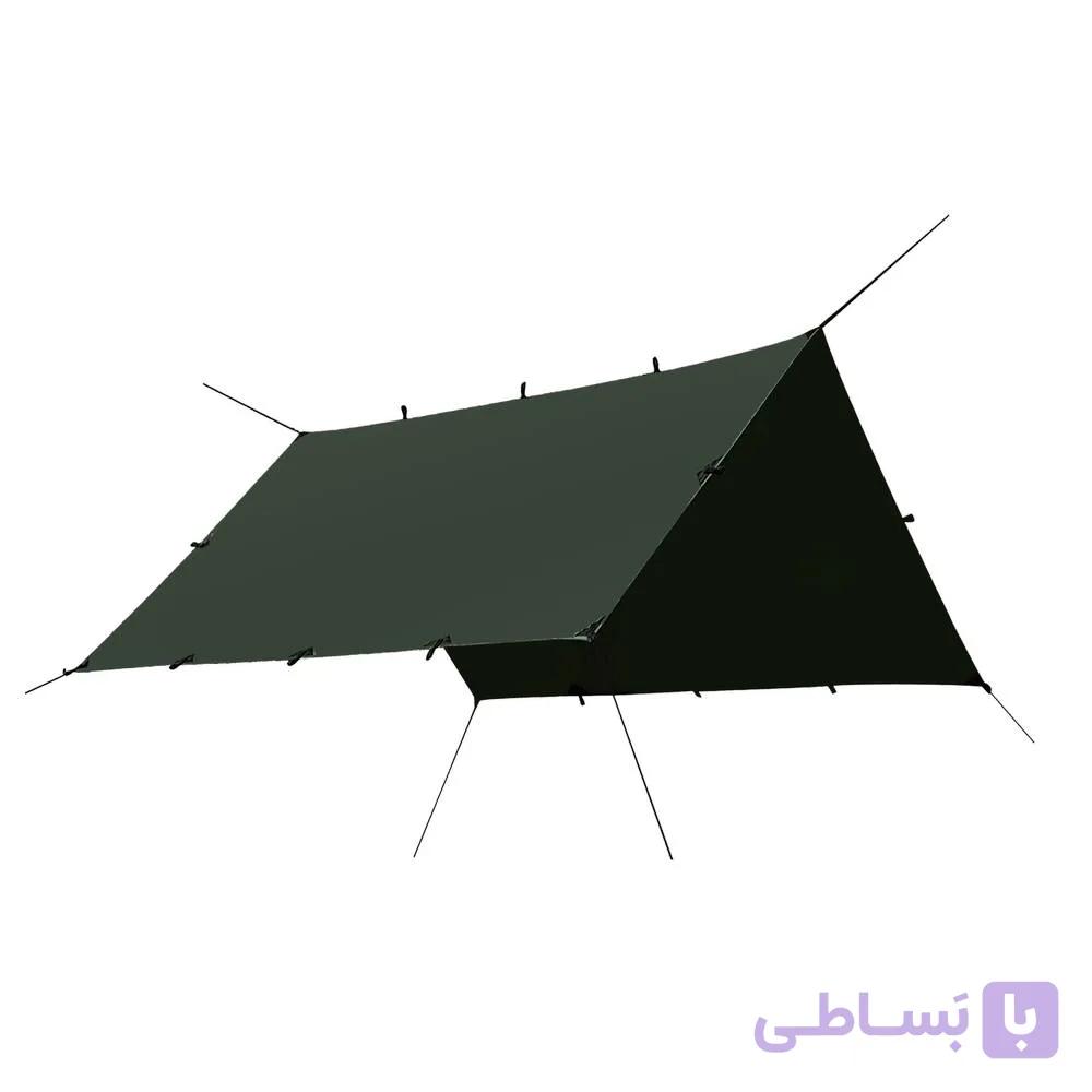 سایه بان 3*3 ضدآب به همراه پایه برند DRAGA CAMP — تصویر 1