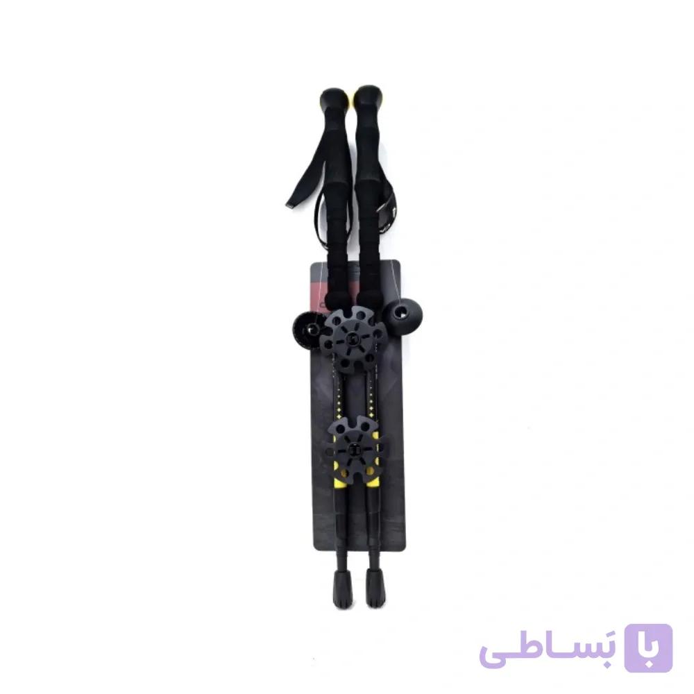 باتوم پیچی کاراکال مدل PV7105، باتوم کوهنوردی آلومینیومی 7075 با سیستم قفل پیچی، مقاوم و مناسب ترکینگ — تصویر 1