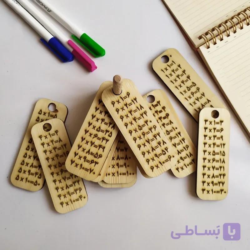 بازی آموزشی جدول ضرب چوبی — تصویر 1