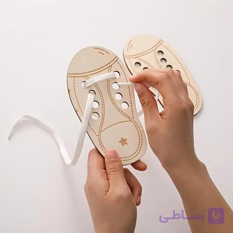 بازی بندآموز چوبی — تصویر 1