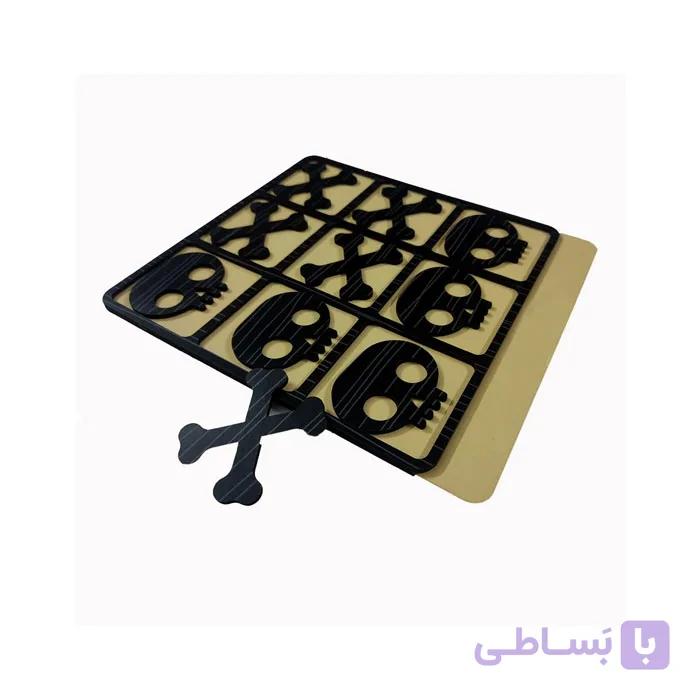 بازی فکری منچ و دوز چوبی — تصویر 1