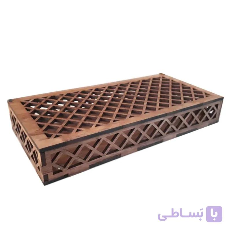 باکس پول چوبی مدل حصیری — تصویر 1