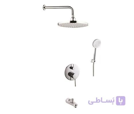 شیر دوش توکار مدل راند تیپ 1 ادل ( Adell)
