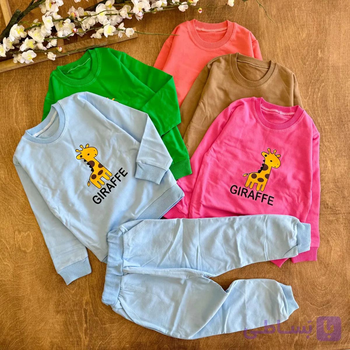 بلوز شلوار زرافه Giraffe سایز 40،45 کد 6911 — تصویر 1