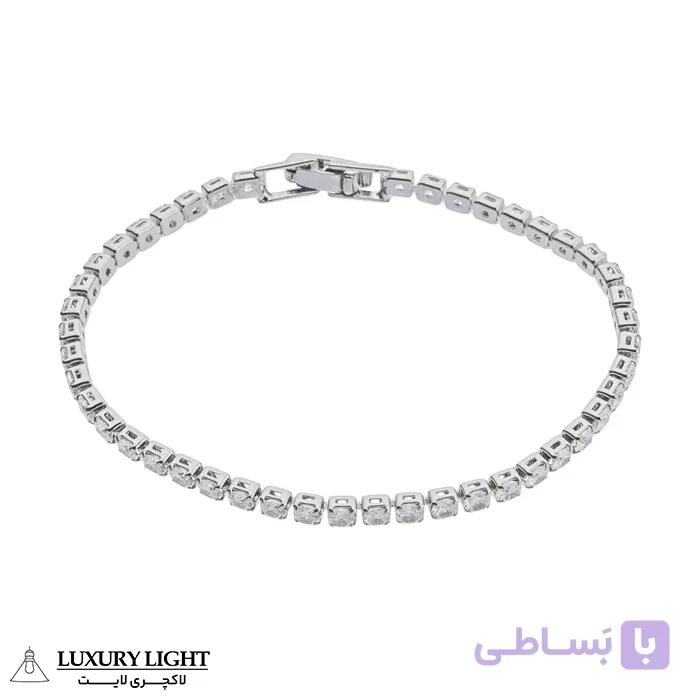 دستبند زنانه مدل تنیسی کد 16 — تصویر 1