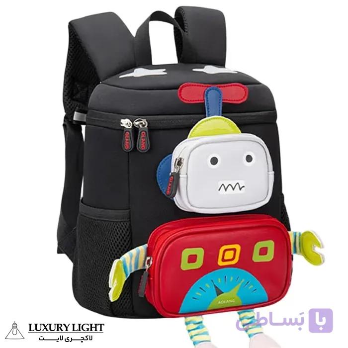 کیف کوله پشتی بچگانه ربات اولنگ 6125 — تصویر 1