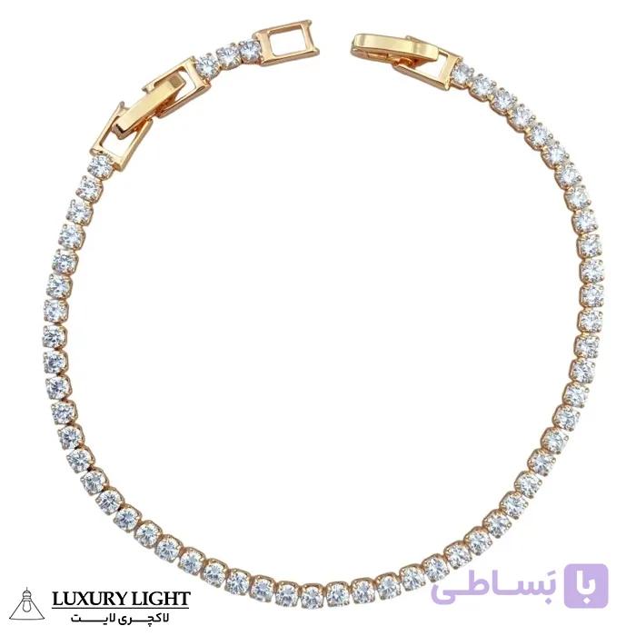 دستبند زنانه ژوپینگ مدل تنیسی کد 11 — تصویر 1
