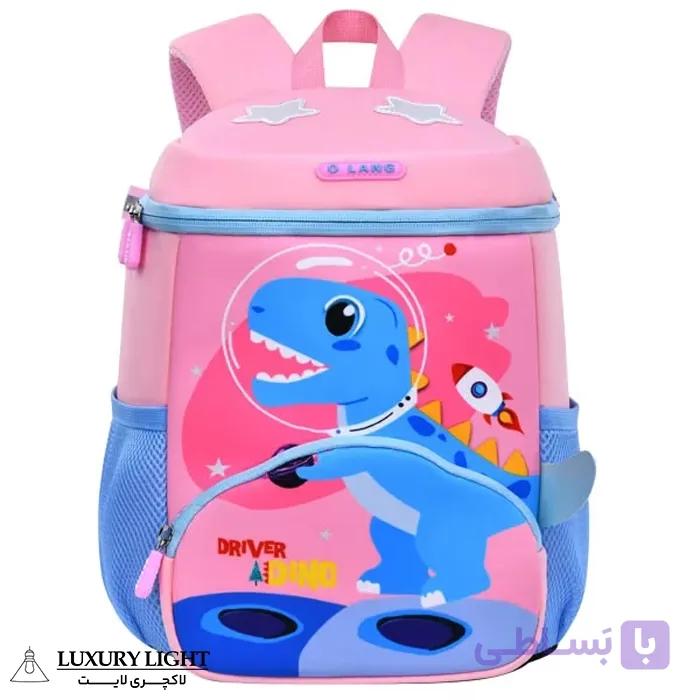 کیف کوله پشتی مهدکودک دایناسور اولنگ 6189 — تصویر 1