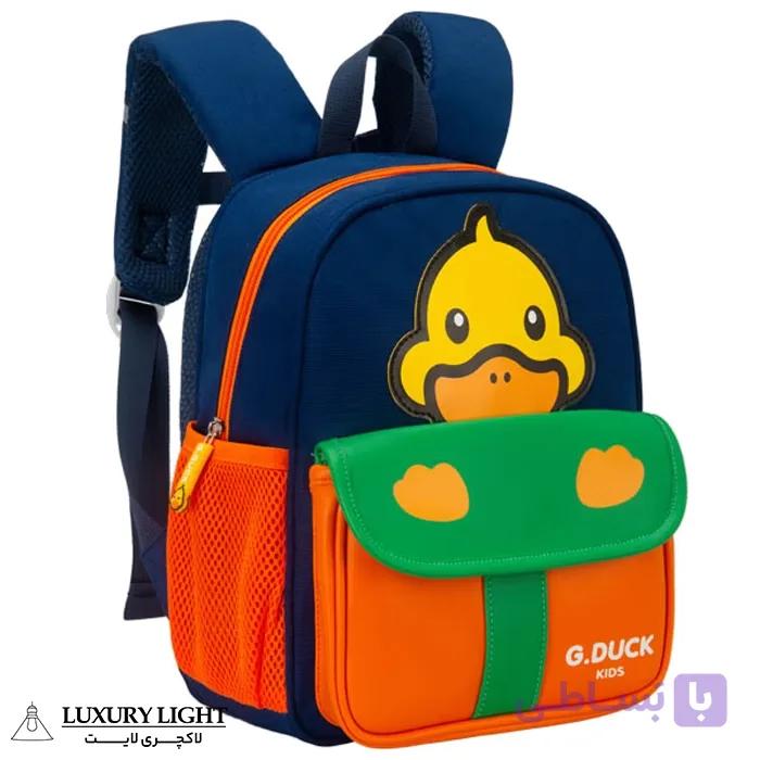کیف مدرسه کوله پشتی جوجه اردک اولنگ 6103 — تصویر 1