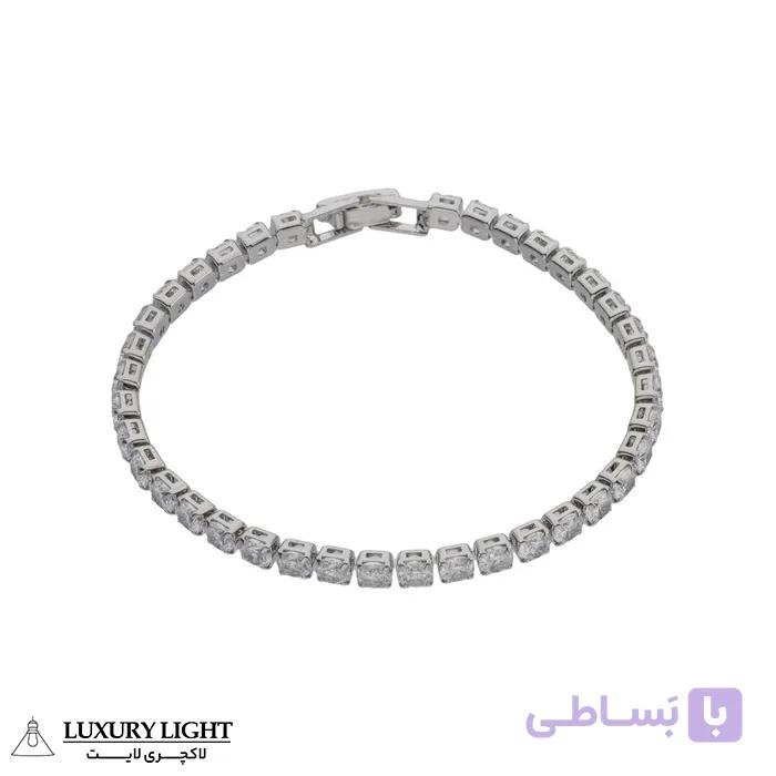 دستبند زنانه مدل تنیسی کد 23 — تصویر 1