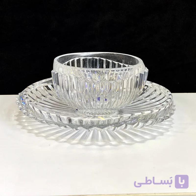پیاله و پیش دستی کرون چین — تصویر 1