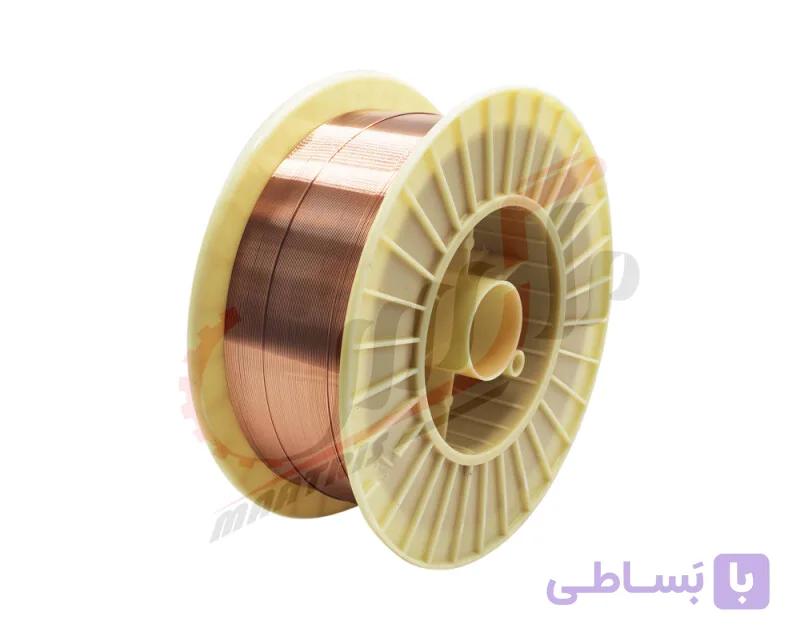 سیم جوش CO2 نورین سایز 1 میلی متر حلقه 15 کیلویی