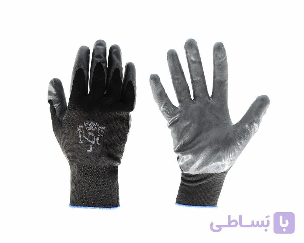 دستکش لاتکس کف مواد استاد
