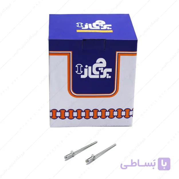 میخ پرچ سایز 5×8 میلی متر برند پرچ ساز بسته 800 عددی