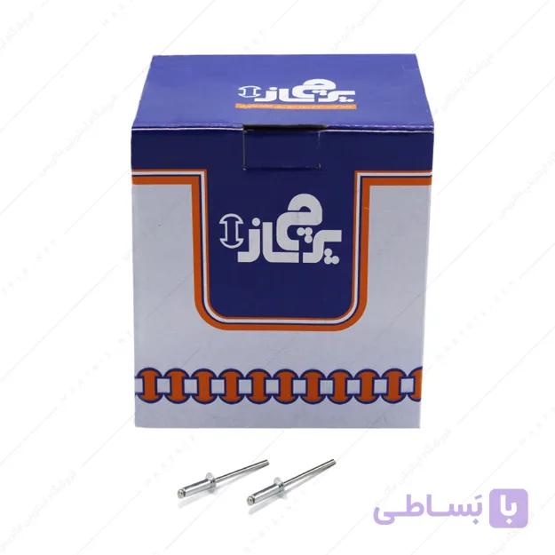 میخ پرچ سایز 4×15 میلی متر برند پرچ ساز 750 عددی