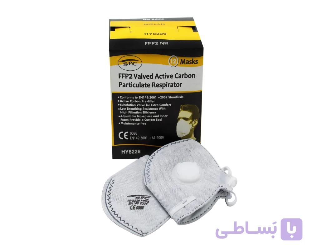 ماسک سوپاپ دار طوسی SPC