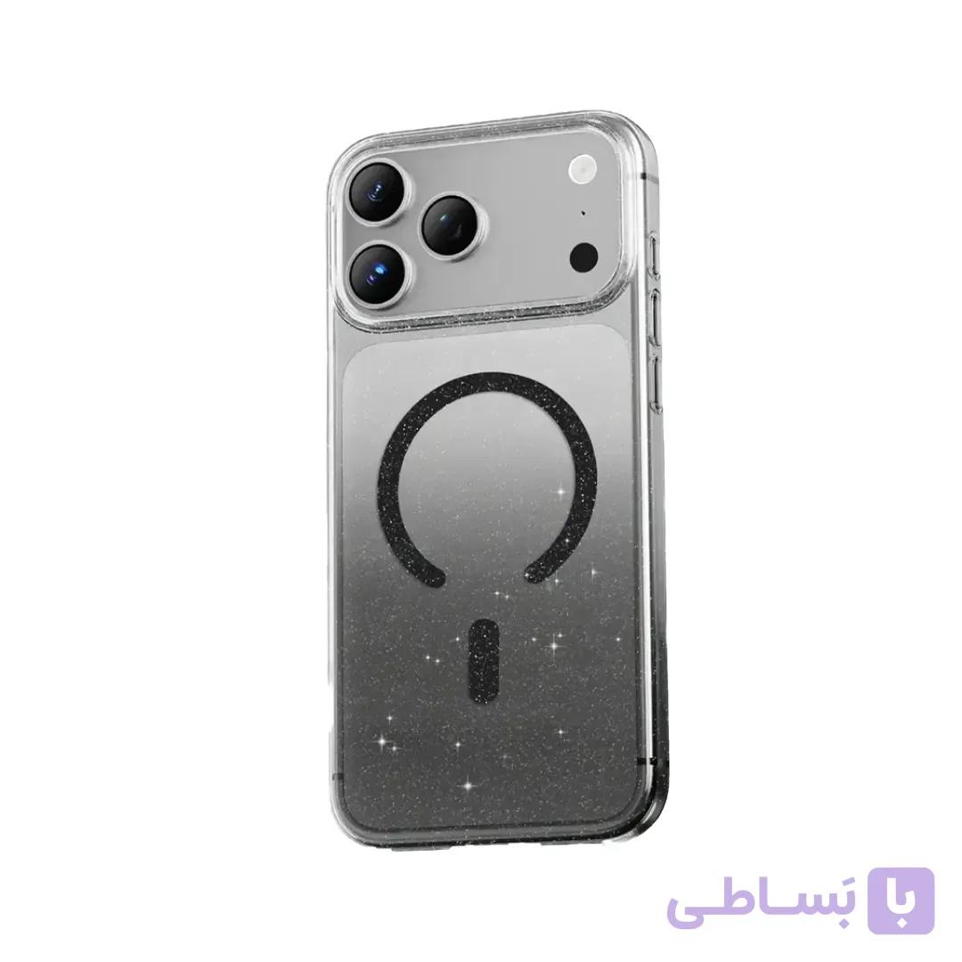 قاب مگ سیف اکلیلی گرین لاین مدل Glitter مناسب آیفون 17 پرو مکس — تصویر 1